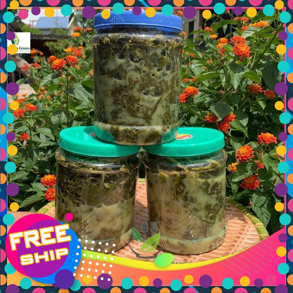 Rau sắn muối chua đặc sản Phú Thọ thơm ngon chuẩn vị không chất bảo quản loại