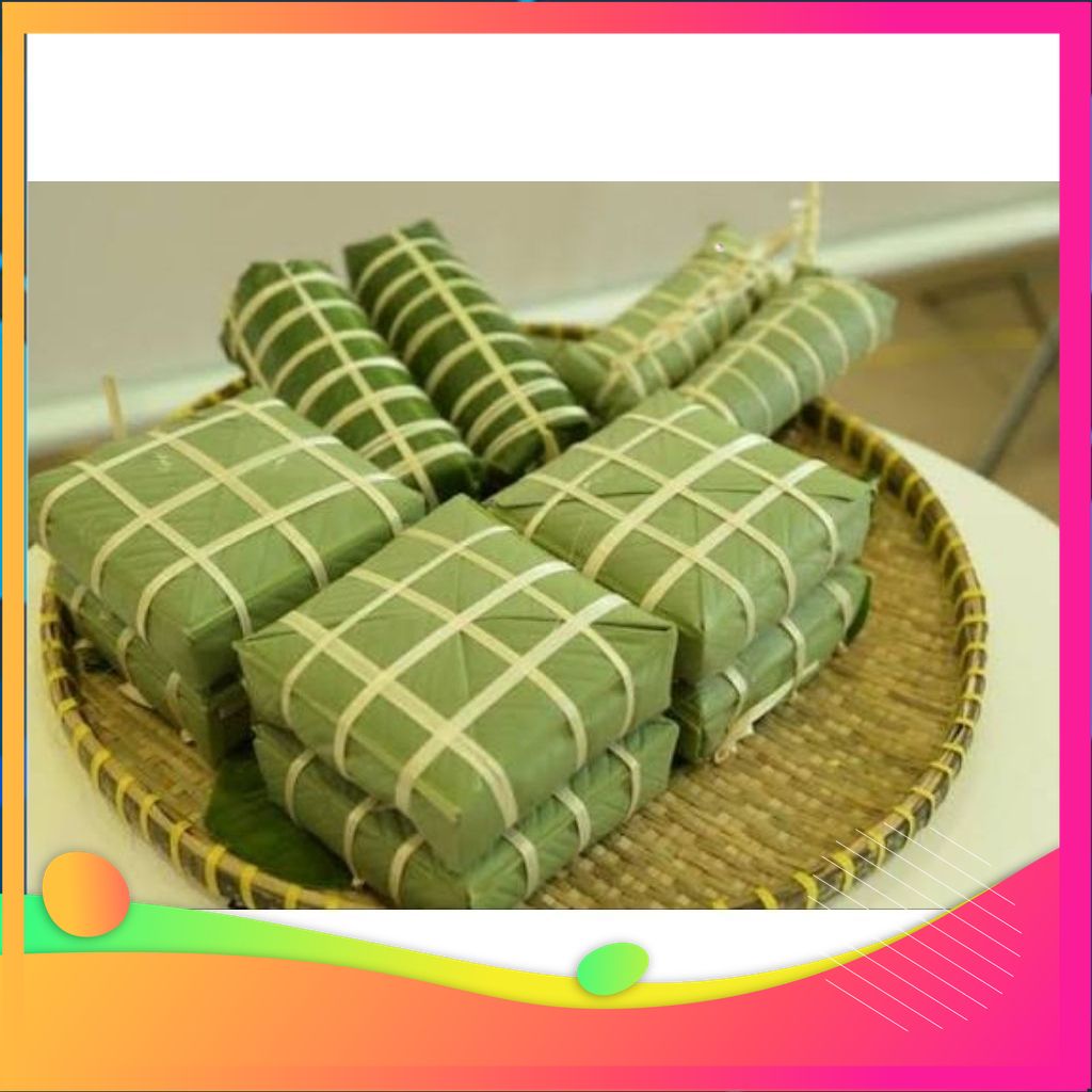 [ĐẶC SẢN ĐẤT TỔ VUA HÙNG PHÚ THỌ] Bánh Trưng TruyềnThống Nhân Thịt+Đỗ.Đậm vị QuêHương