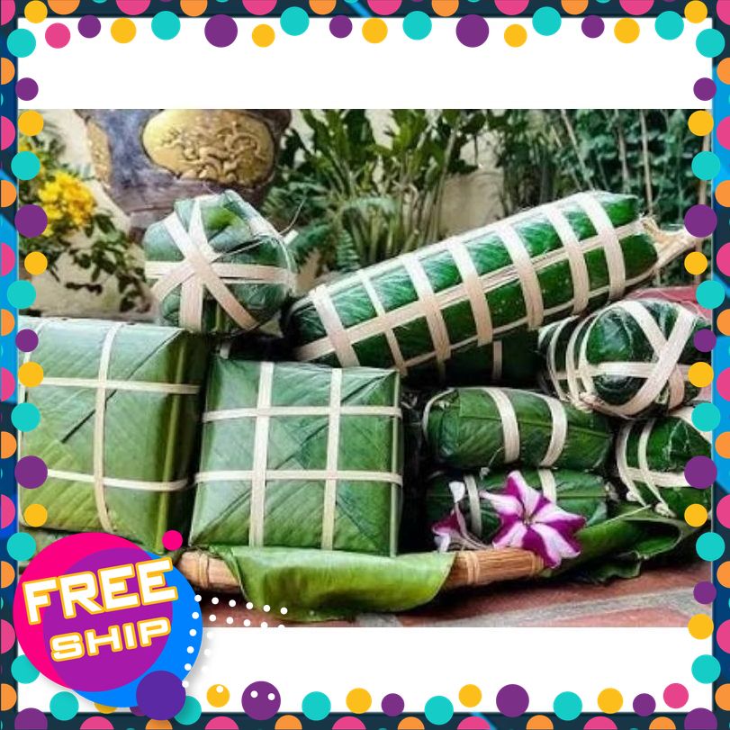 [ĐẶC SẢN ĐẤT TỔ VUA HÙNG] ánh Trưng TruyềnThống Nhân Thịt+Đỗ.Ngậy vị QuêHương