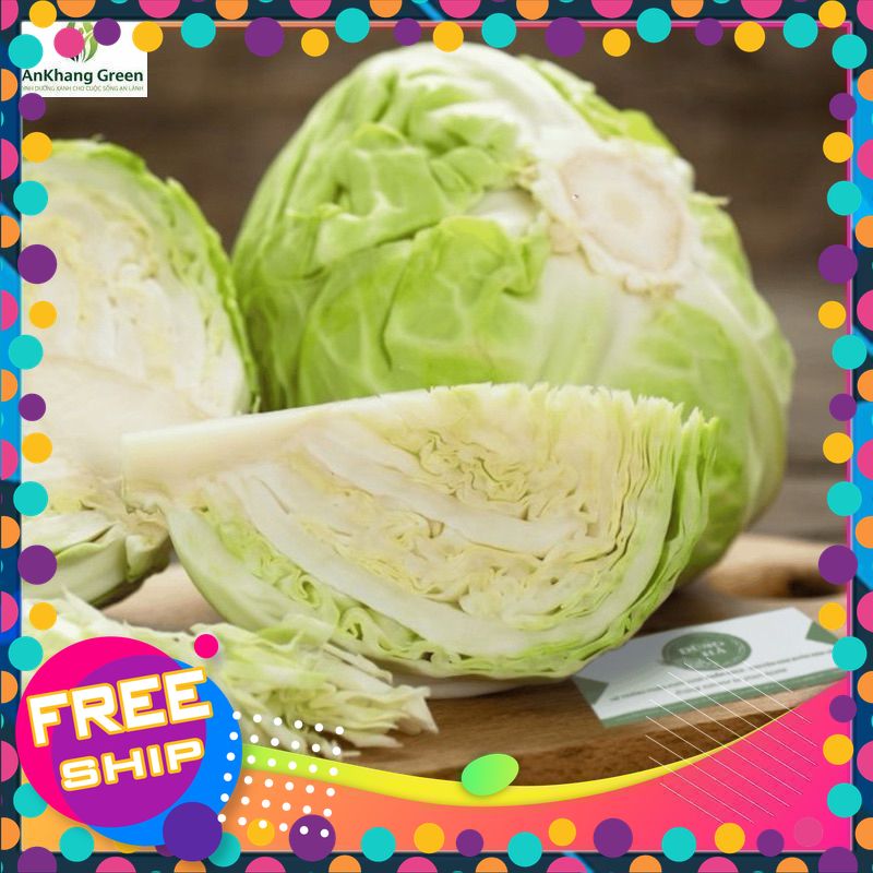 [VIETGRI TƯƠI & NGON] 0,5KG.1KG.3KG Cải Bắp Thả Lẩu , Xào Nấu Siêu Ngon 500gr (giao hàng hoả tốc )